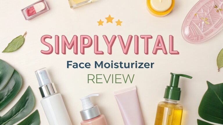 SimplyVital Face Moisturizer Review: Anti-Aging Skincare