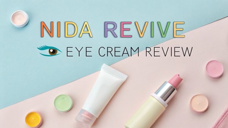 NIDA Revive Eye Cream Review: Anti-Aging Solution