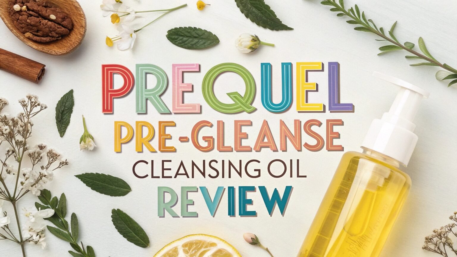 Pre Cleanse Routine Prequel Pre-Gleanse Cleansing Oil Review: Double Cleansing