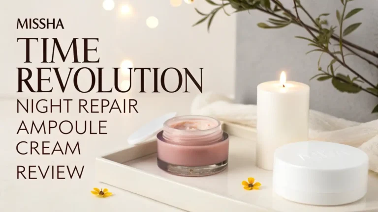 MISSHA Time Revolution Night Repair Ampoule Cream Review