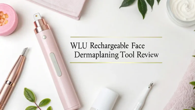 WLU Rechargeable Face Dermaplaning Tool Review: An Honest Deep Dive