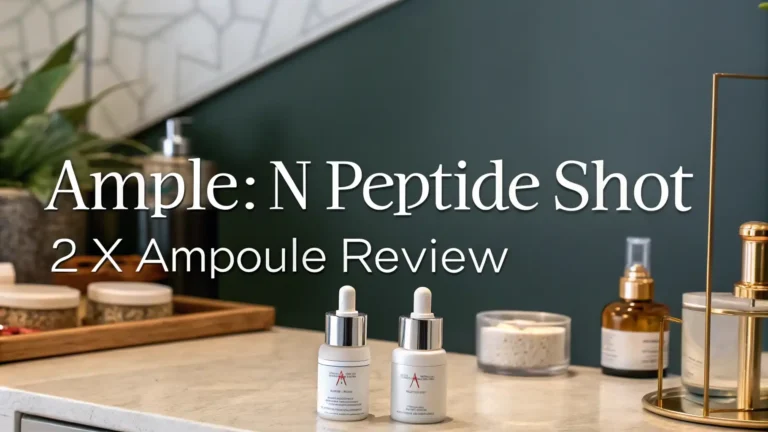 AMPLE:N Peptide Shot 2X Ampoule Review 2026: Does It Really Work?