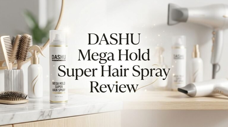 DASHU Mega Hold Super Hair Spray Review 2026: Worth It?