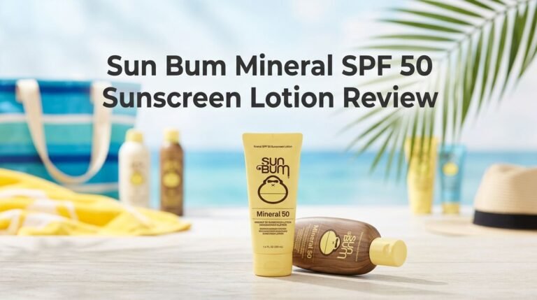 Sun Bum Mineral SPF 50 Sunscreen Lotion Review 2026