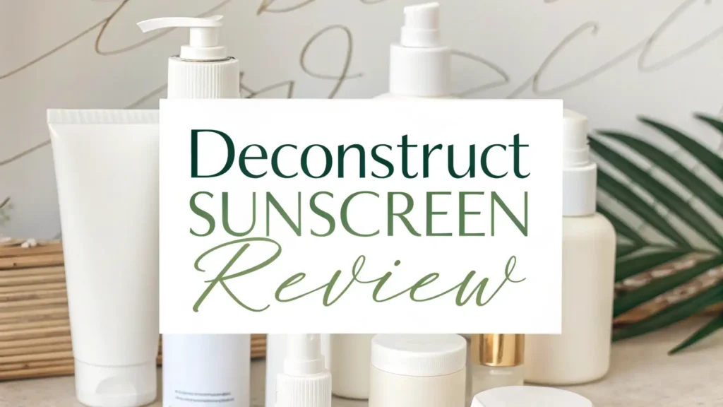 Deconstruct Sunscreen