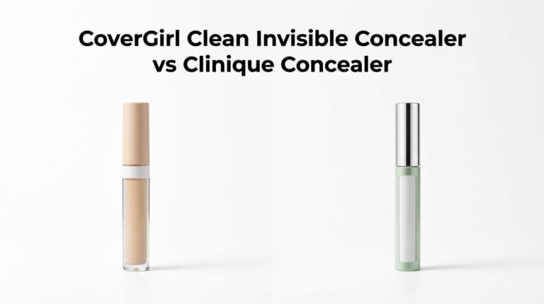 CoverGirl Clean Invisible Concealer vs Clinique Concealer