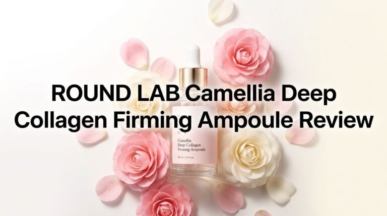 ROUND LAB Camellia Deep Collagen Firming Ampoule Review 2026