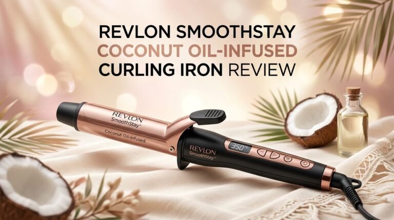 Revlon SmoothStay Coconut Oil-Infused Curling Iron Review 2026