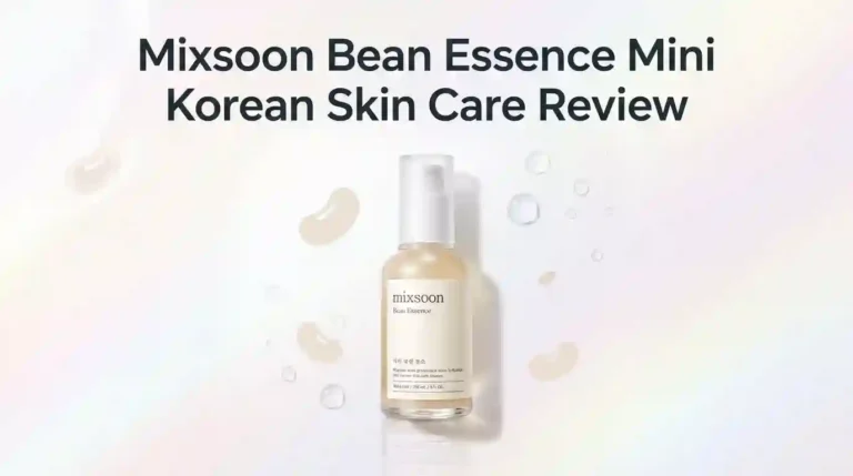 Mixsoon Bean Essence Mini Korean Skin Care Review