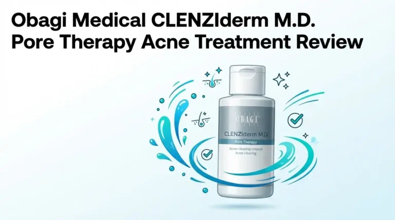 Obagi Medical CLENZIderm M.D. Pore Therapy Acne Treatment Review