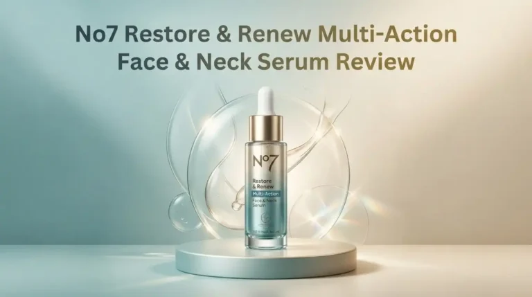 No7 Restore & Renew Multi-Action Face & Neck Serum Review