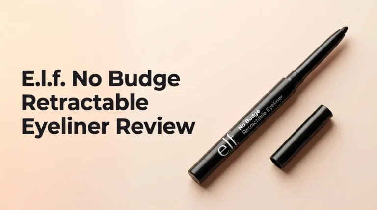 E.l.f. No Budge Retractable Eyeliner Review 2026: Truly Waterproof?