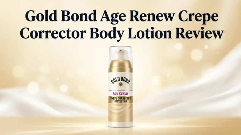 Gold Bond Age Renew Crepe Corrector Body Lotion Review 2026