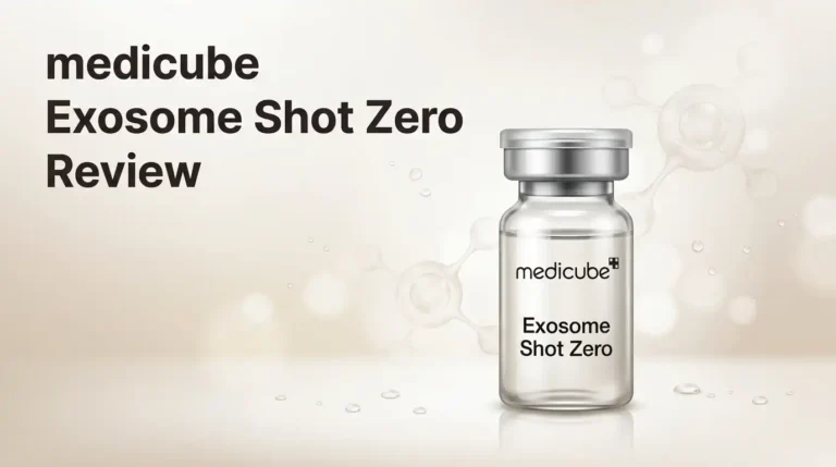 medicube Exosome Shot Zero Review 2026: Worth It?